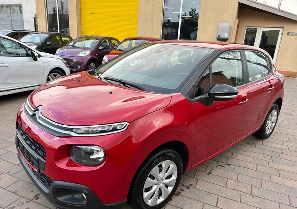 Citroen C3 cena 25999 przebieg: 138000, rok produkcji 2018 z Dukla małe 137